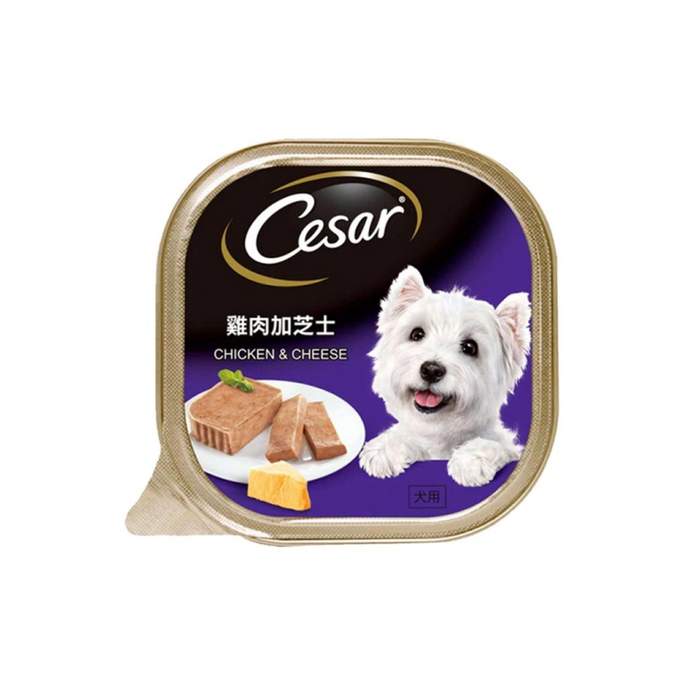 Cesar | Chicken & Cheese Wet Dog Food 100g