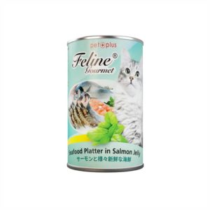 Feline Gourmet | Seafood Platter Salmon Jelly Wet Cat Food 400g