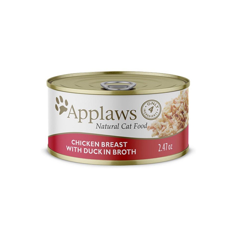 Applaws | Chicken Breast with Duck in Broth Wet Dog Food 156g