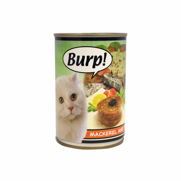 Burp! | Mackerel & Tuna in Prawn Jelly 368g