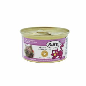 Burp! | Tuna Whole Meat with Grilled Tilapia in Jelly 85g