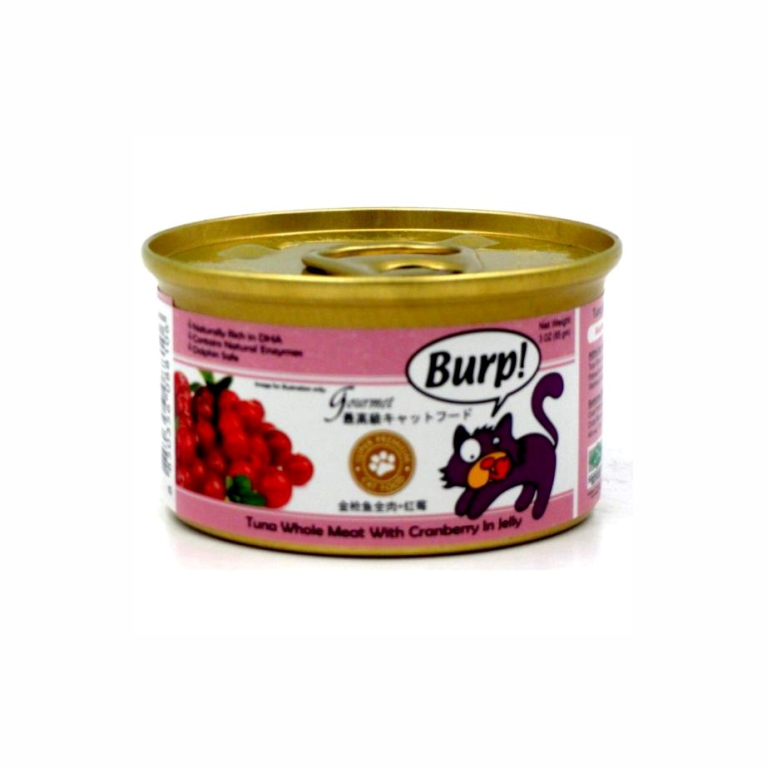 Burp! | Tuna Whole Meat & Cranberry in Jelly 85g