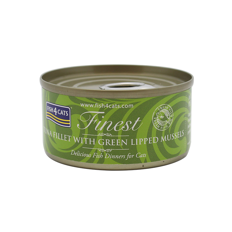 Fish4Cats | Finest Tuna Fillet with Mussel 70g