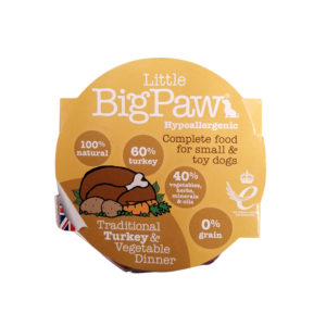 Little Big Paw | Pot Traditional Turkey & Vegetable Dinner 85g