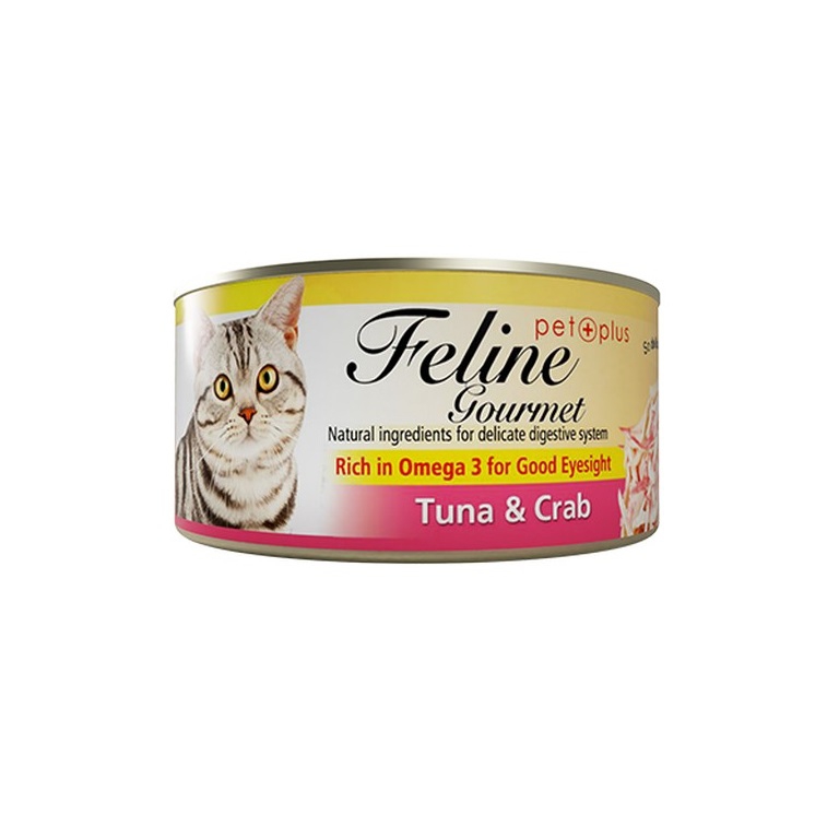 Feline Gourmet | Tuna And Crab We Cat Food 80g