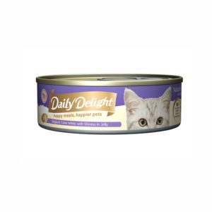 Daily Delight | Skipjack Tuna White with Shirasu in Jelly 80g Cat Wet Food ?