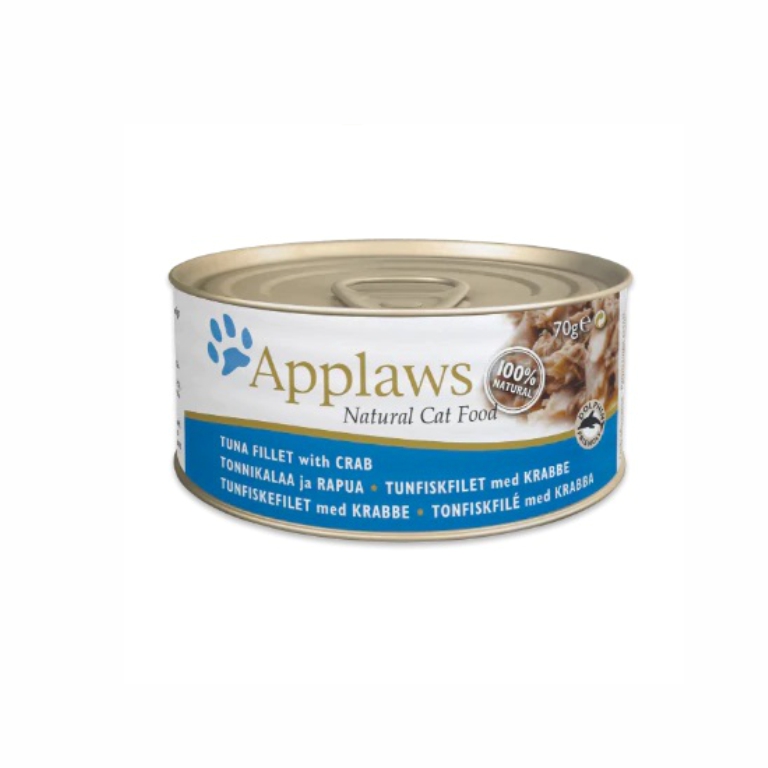 Applaws | Tuna Fillet with Crab Cat Wet Food 70g
