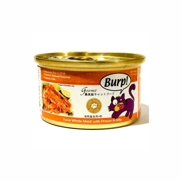 Burp! | Tuna Whole Meat with Prawn in Jelly 85g