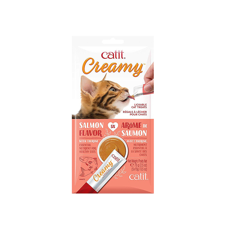 Catit | Creamy Salmon Cat Treats 15g X 5