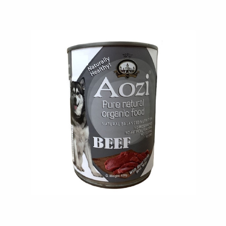 Aozi | Beef Wet Dog Food 430g