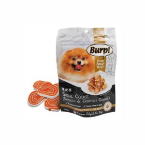 Burp! | Singapore Delight Spiral Cookie - Chicken & Codfish 100g