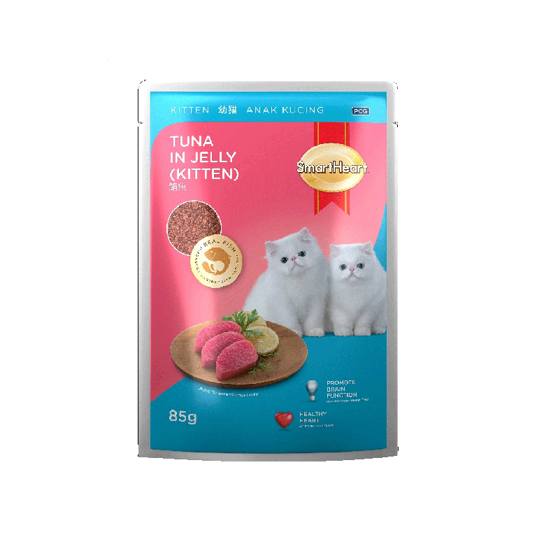 SmartHeart | Kitten Tuna in Jelly Wet Cat Food 85g