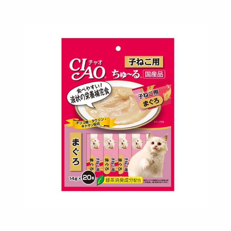 Ciao | Churu Tuna with Green Tea Cat Treats 14g