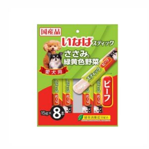 Inaba | Churu Stick Chicken Fillet with Vegetables Dog Treats 15g